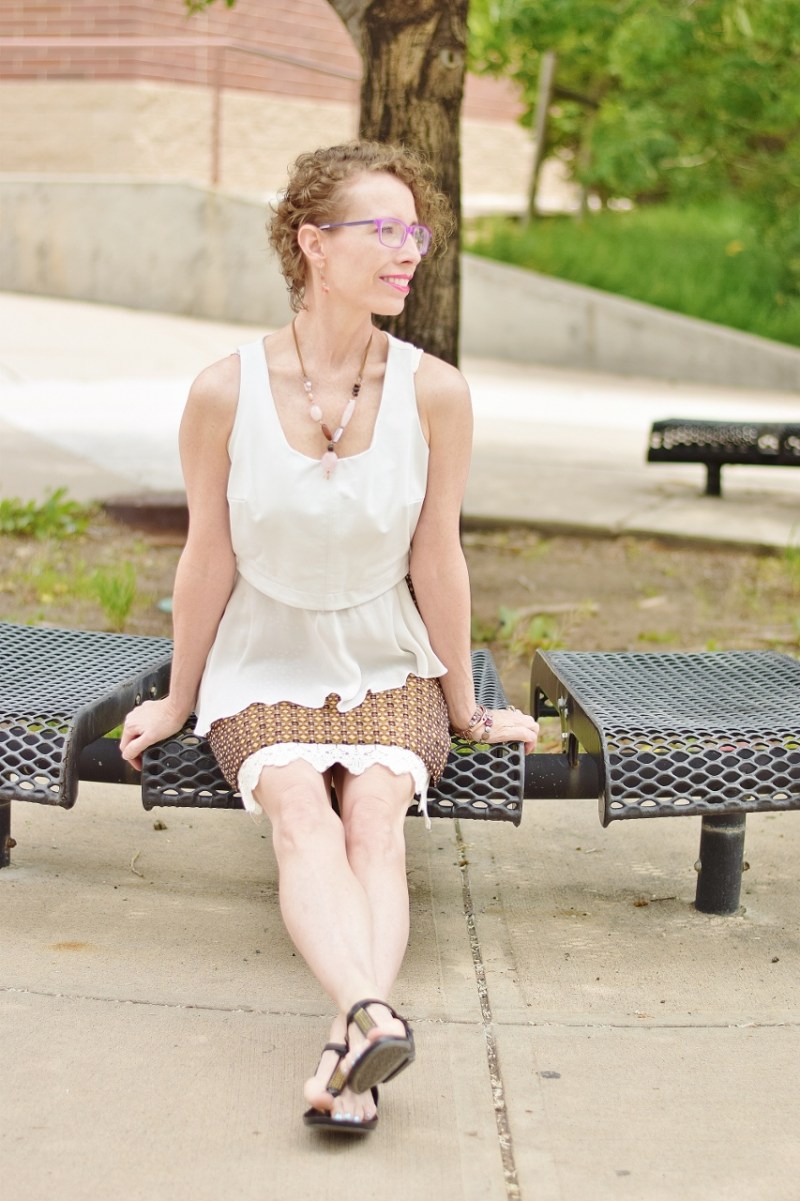 Under a Woman's Dress