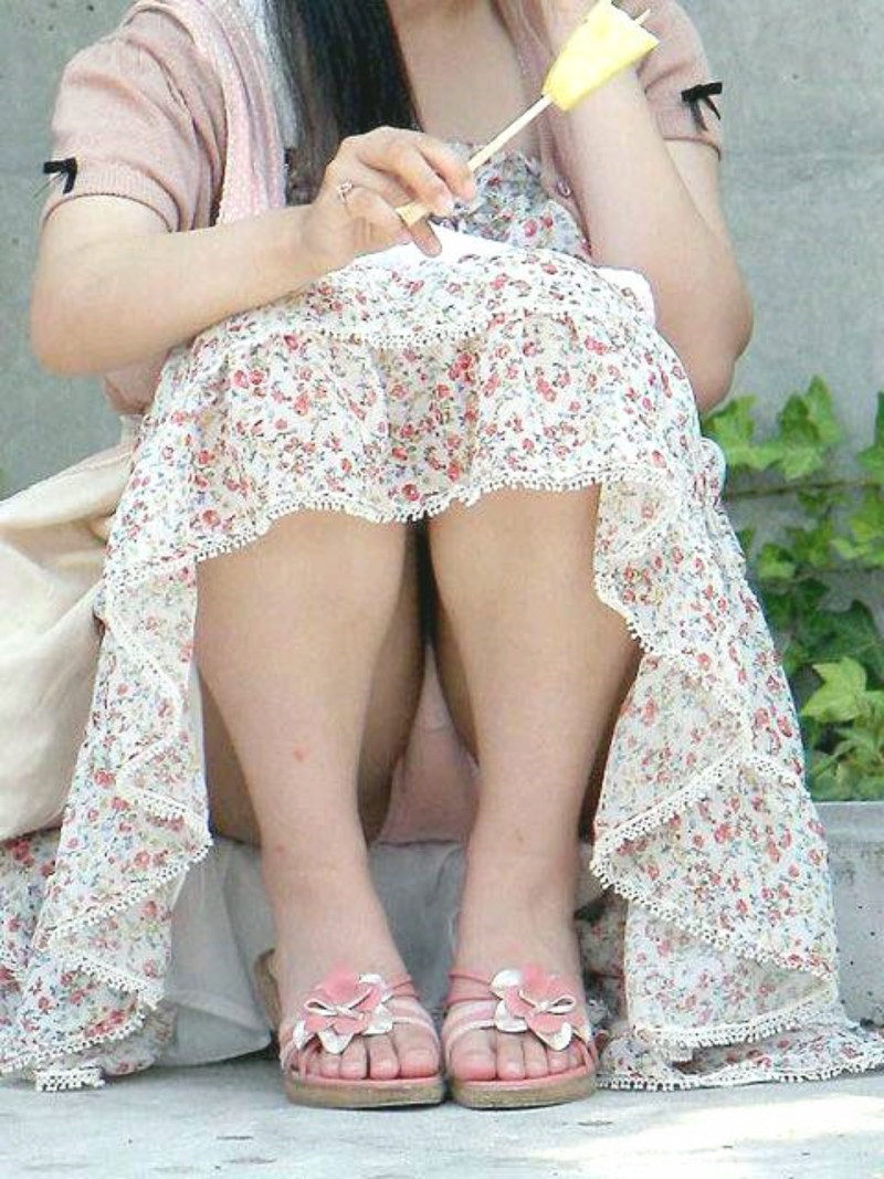 Voyeurist white panties