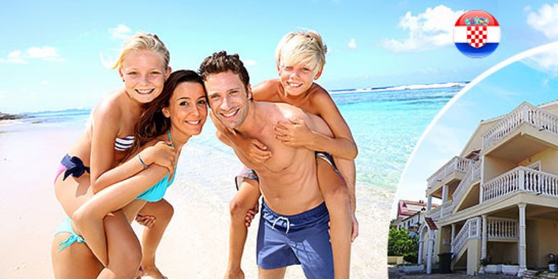 Mom and daughter in a swimsuit