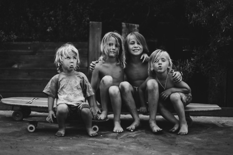 Background from many photos