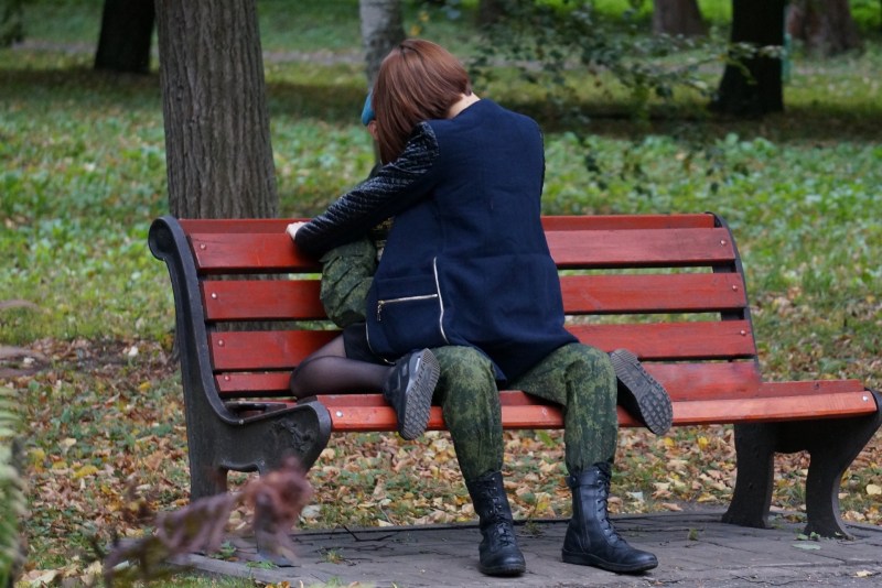 Anal in a public place