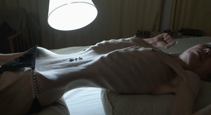 Skinny anorexic anal