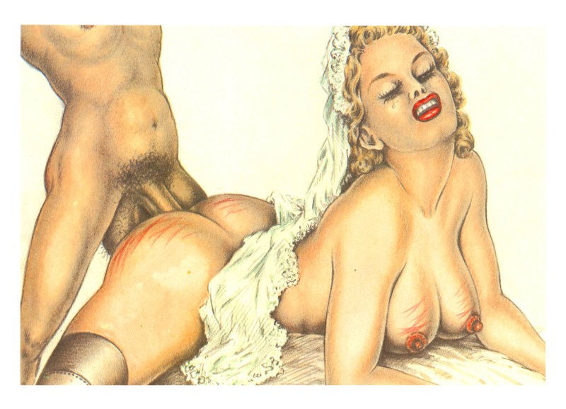 Pornographic illustrations