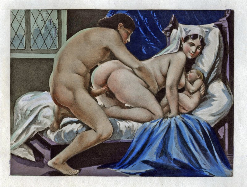 Eduard Henri Avril erotic paintings