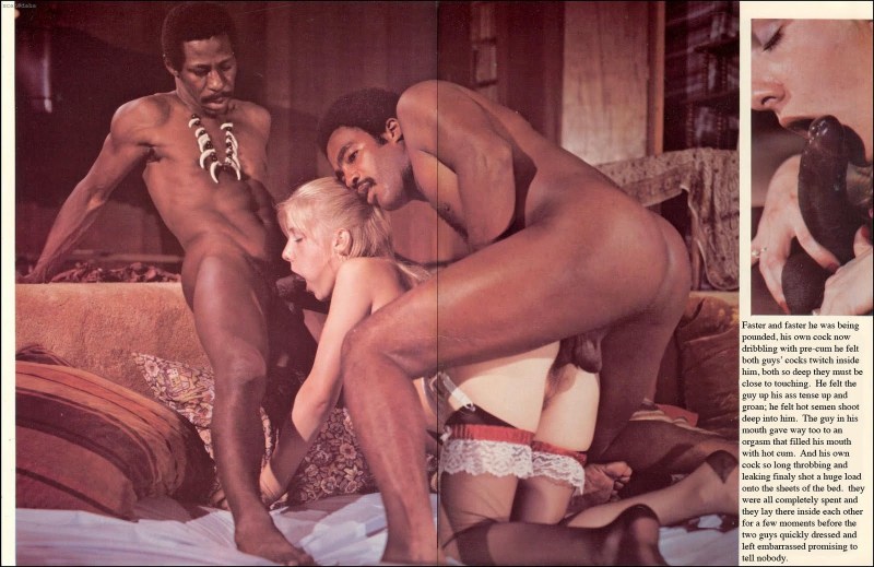Interracial retro pornography
