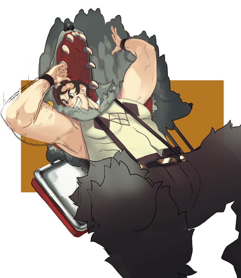 Beowulf Ice block Skullgirls