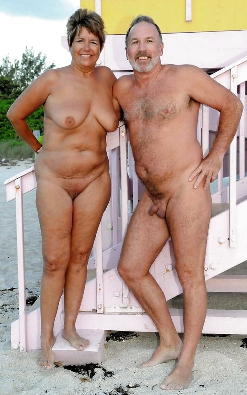 Mature nudists are private