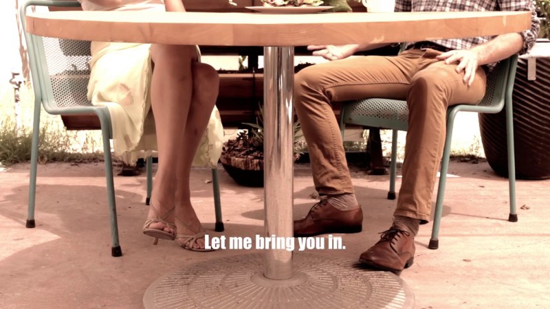 Heels under the table