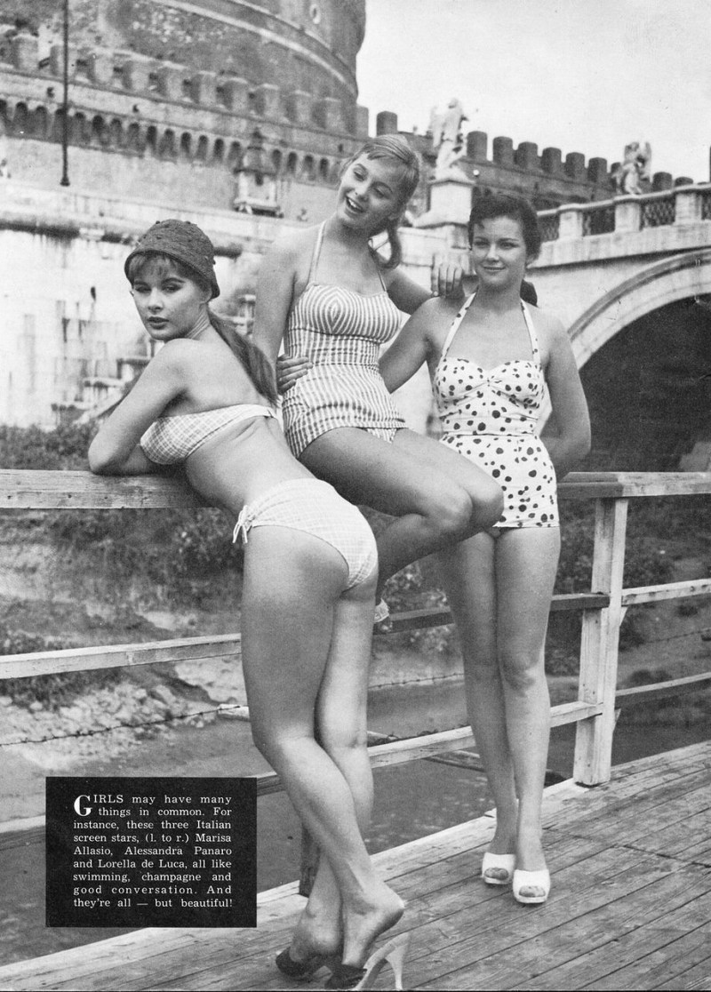 Marisa Allasio, Alessandra Panaro, Lorella de Luke