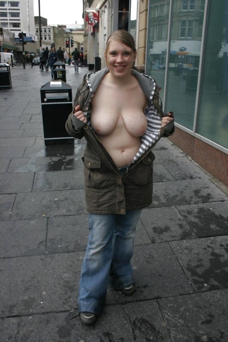 Fat Tits on the street