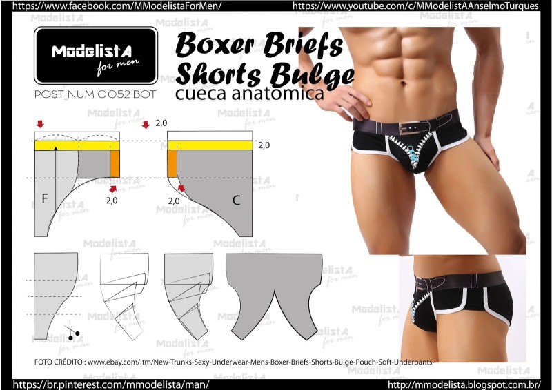 Sewing men's panties