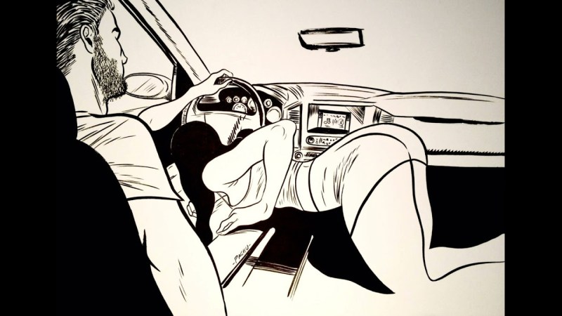 Jerked off the guy in the car