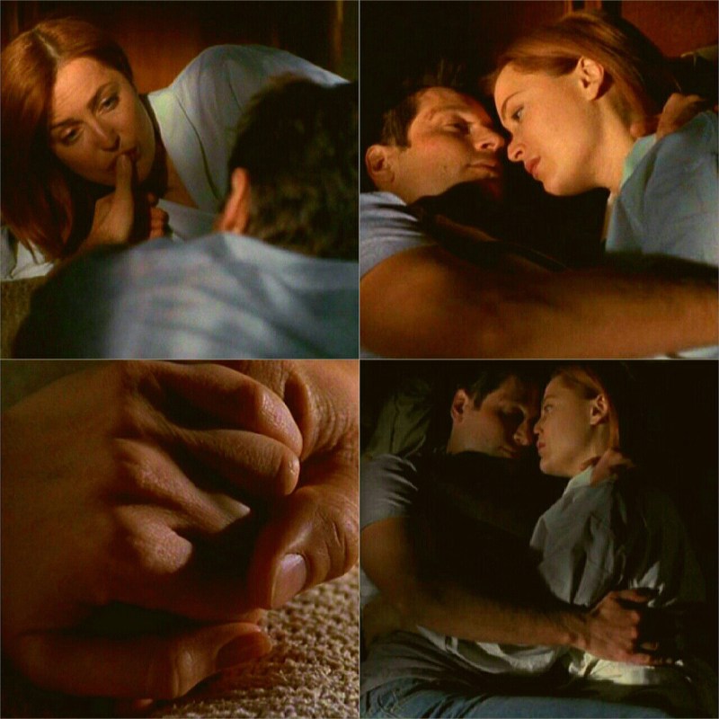 Secret materials Scully and Mulder