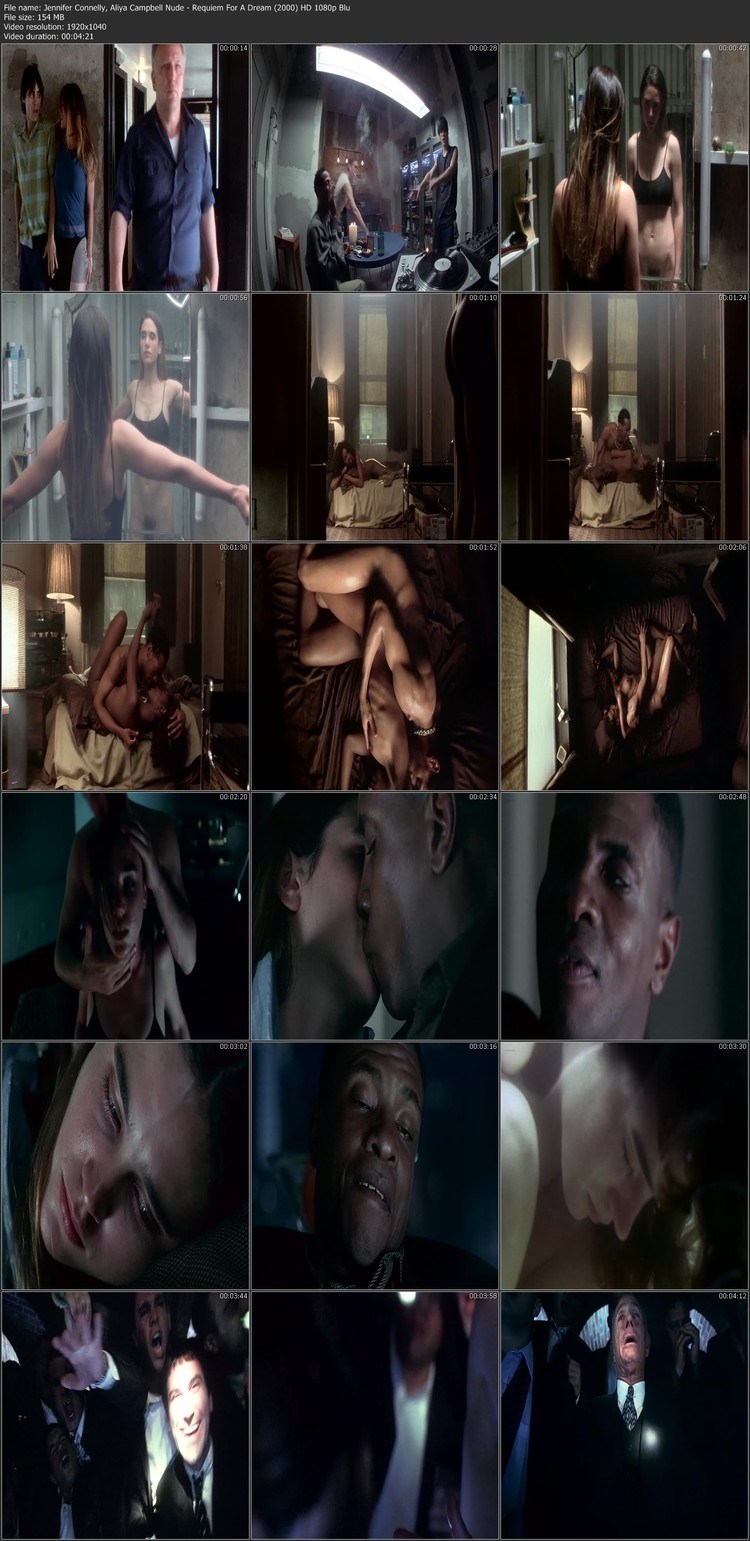 Jennifer Connelli Requiem for a dream naked