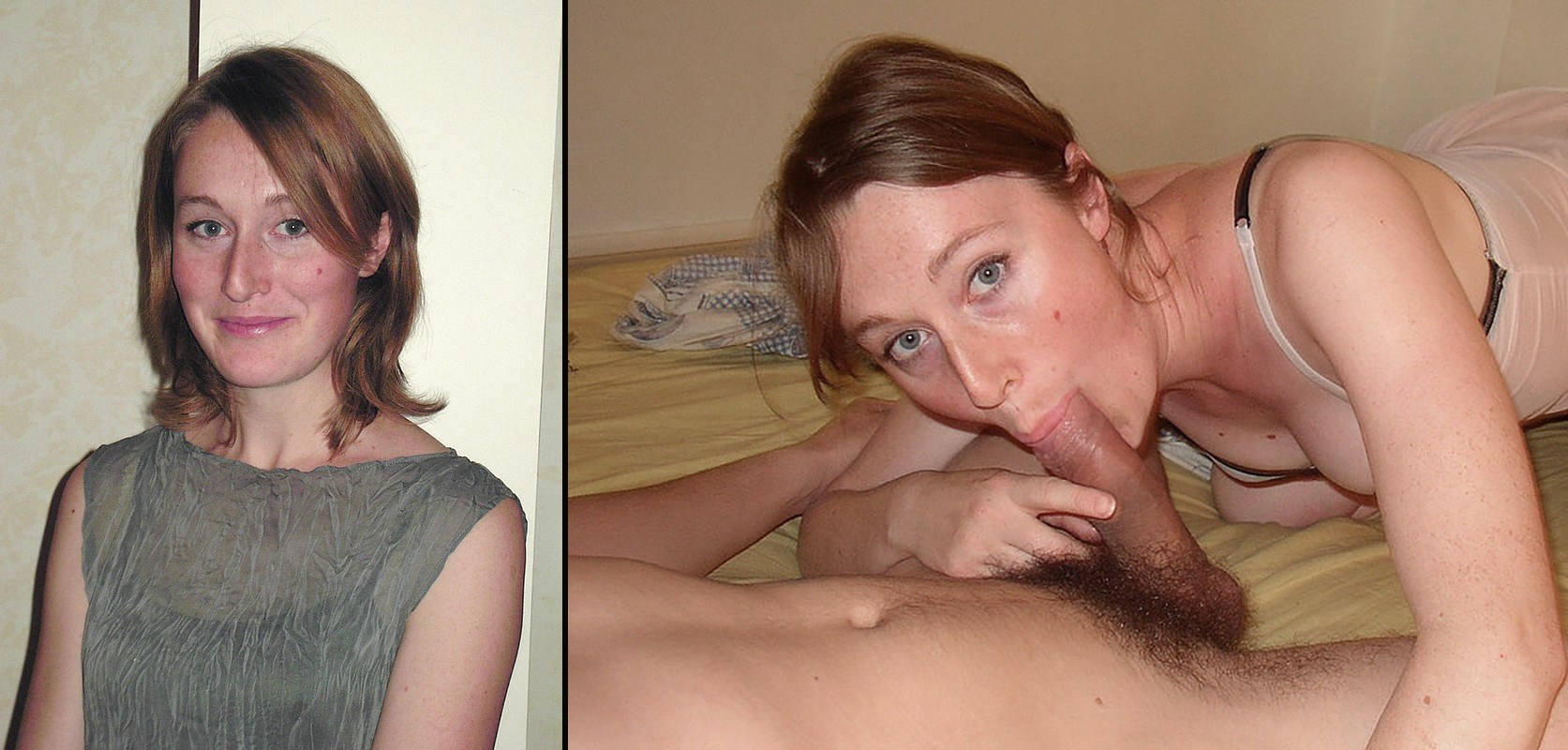 Before And After Wives Blowjob - The WiFe Undressed for Her Husband (52 photos) - motherless porn pics