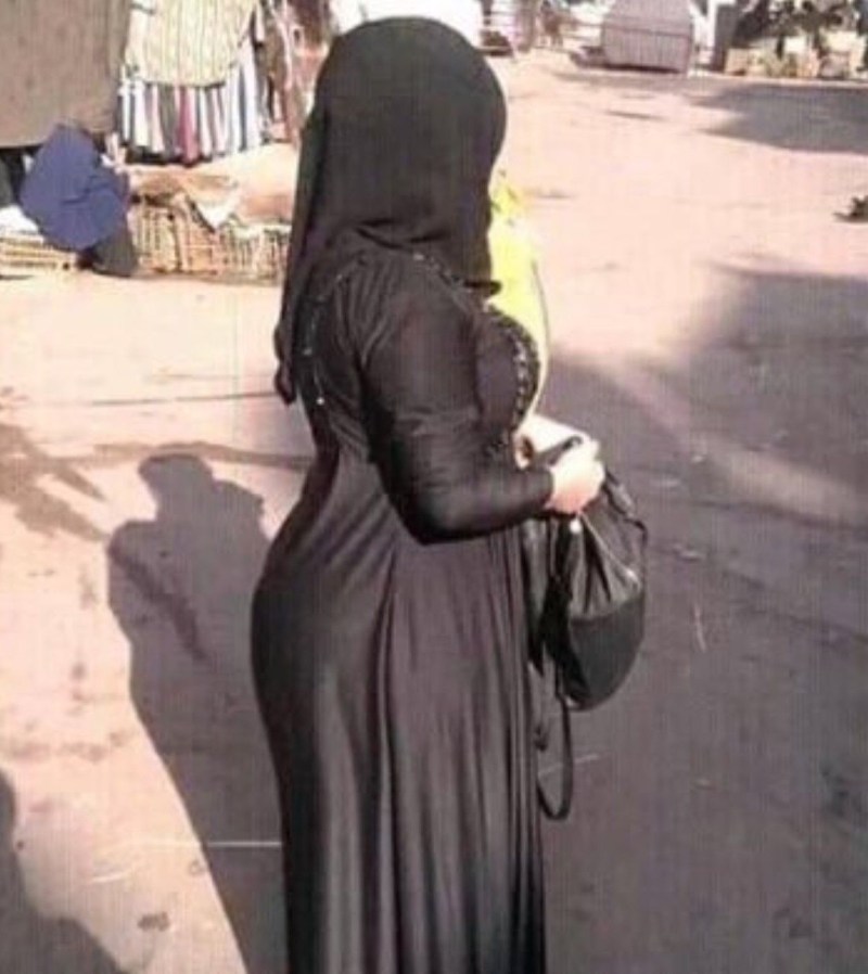 Muslim hijaba big ass crotch