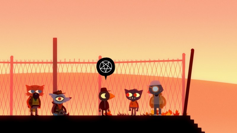 Night in the Woods gameplay