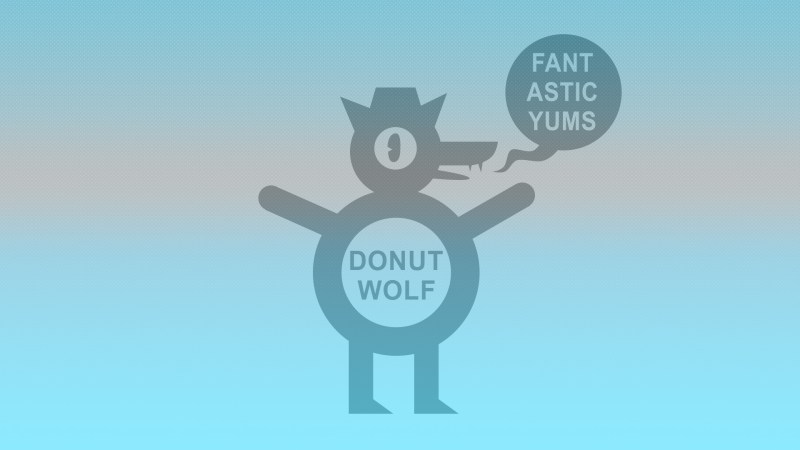 Donut Wolf Wallpaper