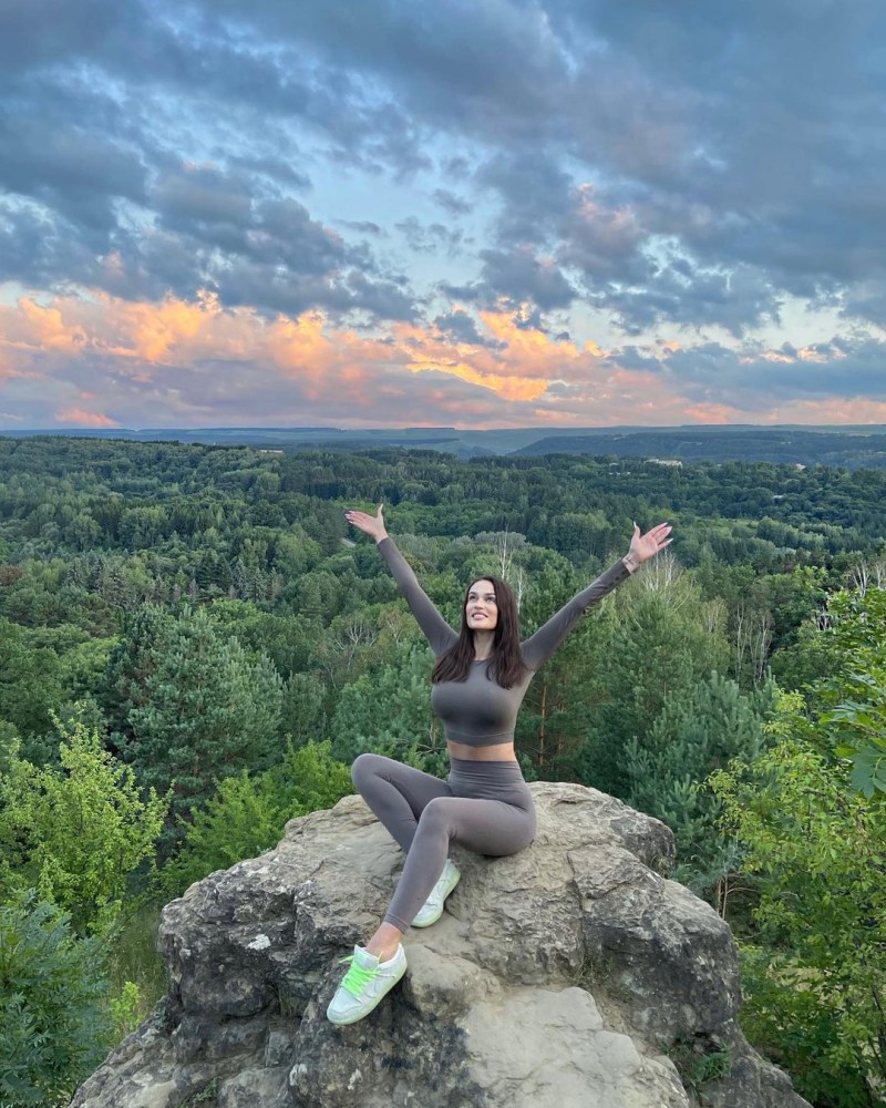 Alena Vodonaeva chest 2021