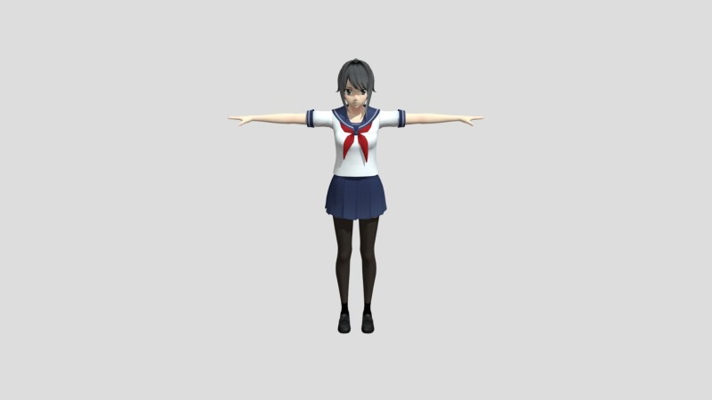 3D models Yanderee Simulator
