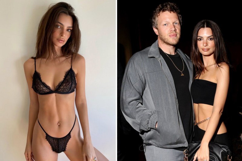 Emily Ratazhkovsky with her husband