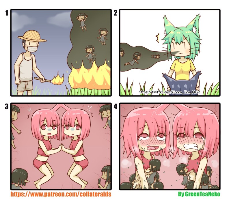 Comics from Green Tea Neko