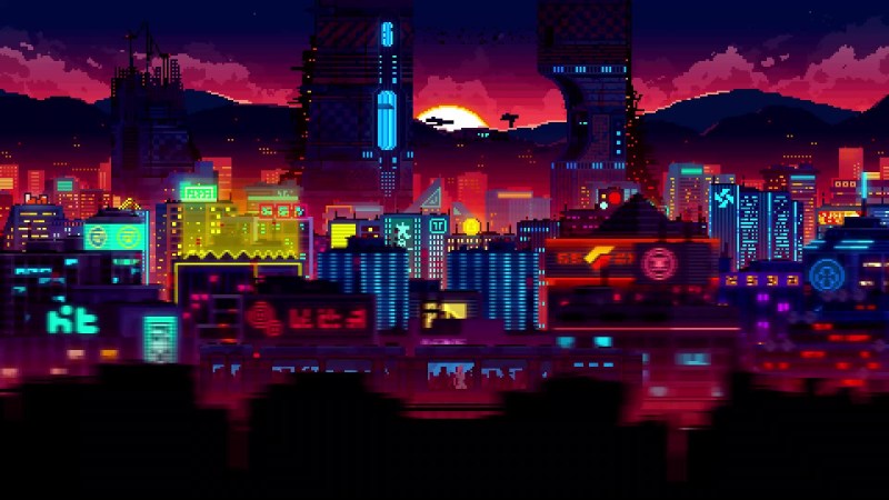 Cyberpunk Pixel art