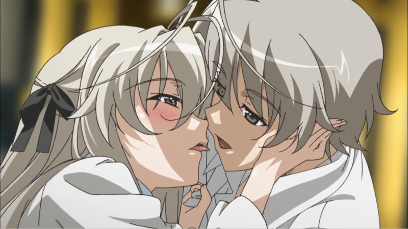 Anime Yosuga No Sora kiss