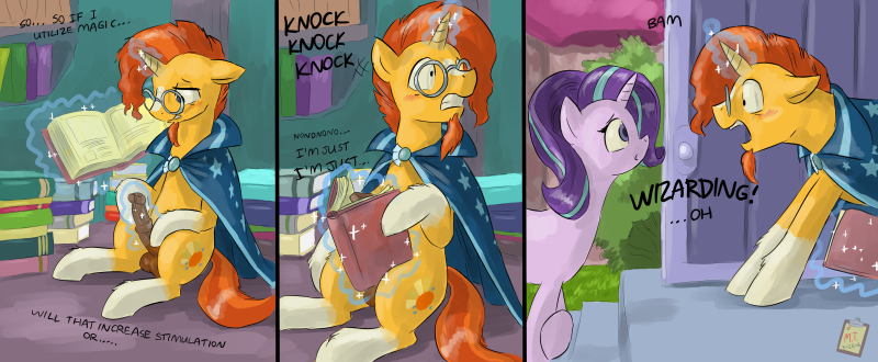 Starlight Glimmer and Sanbert XXX