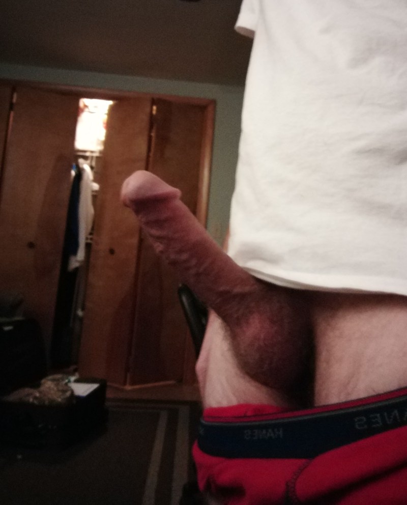 The boy lost his underpants dick