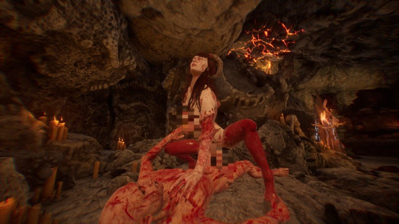 Game about succubus girl