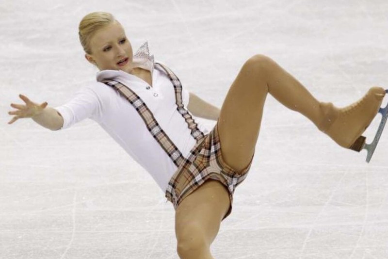 Laura Barkero skater Place at the Olympics