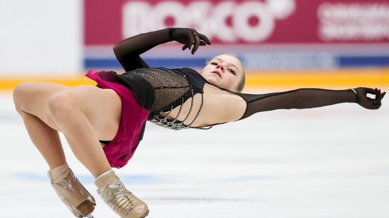 Cruella figure skating