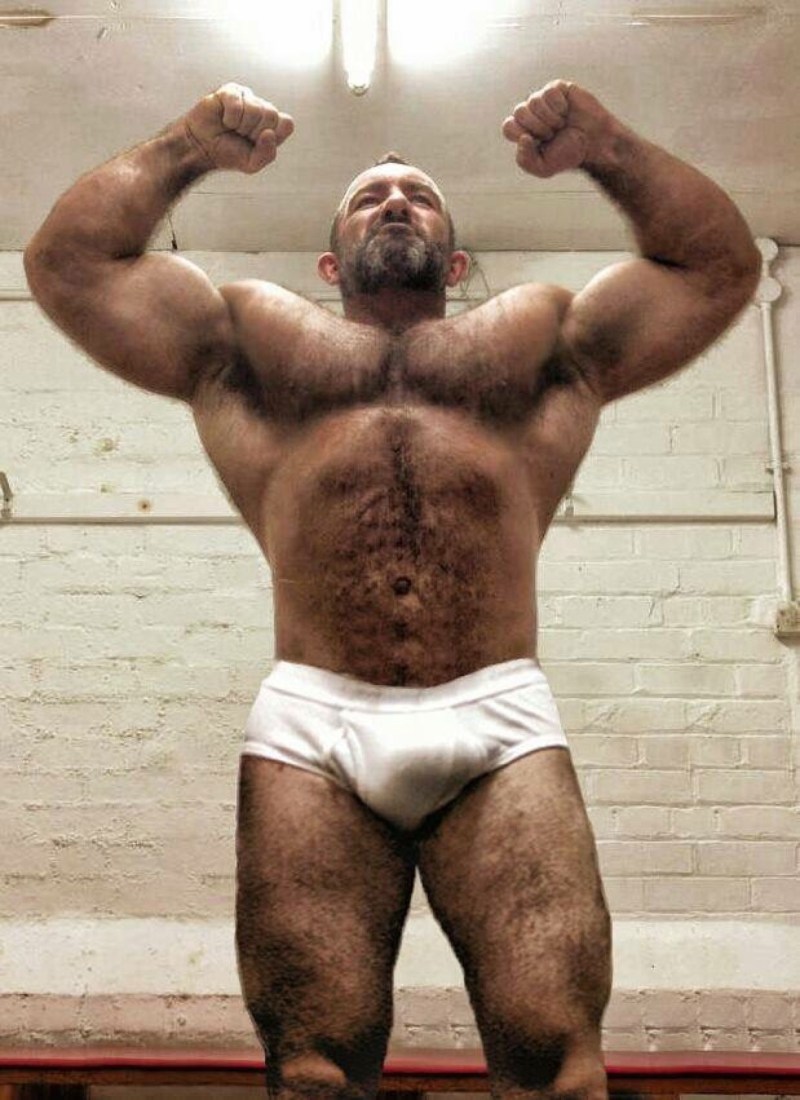 Big hairy man