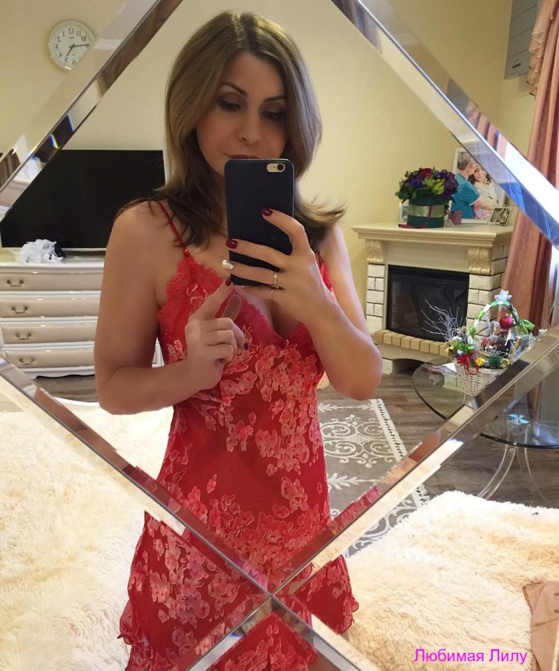 Irina Agibalova in underwear