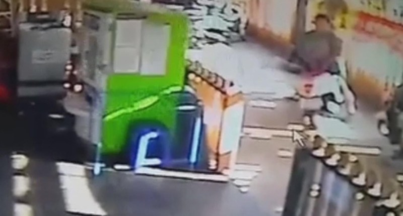 Girl on a motorcycle