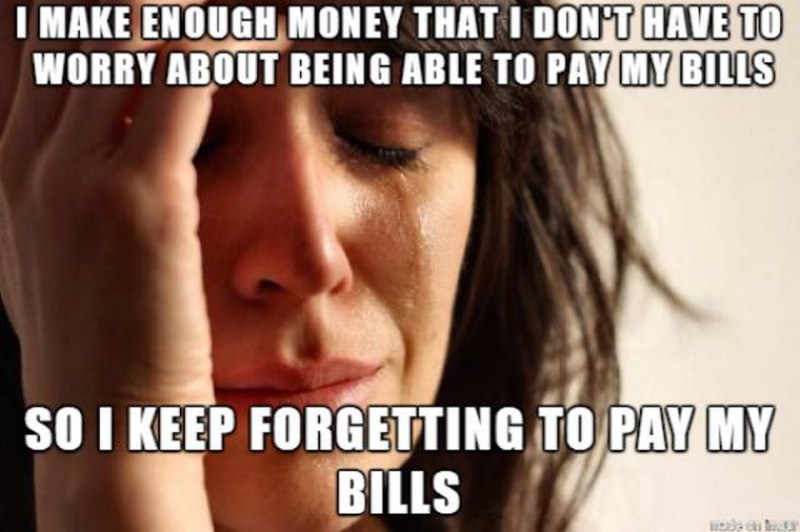 The girl cries with happiness