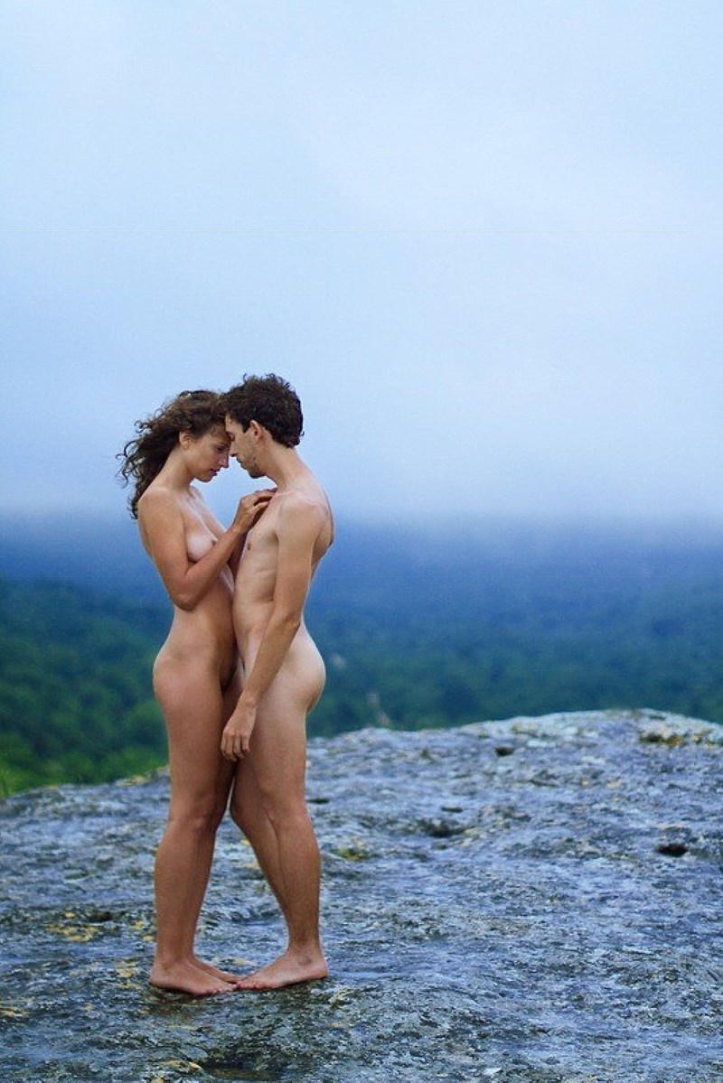 Man and woman naked