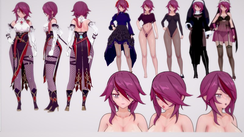 Rosary in full growth from all sides