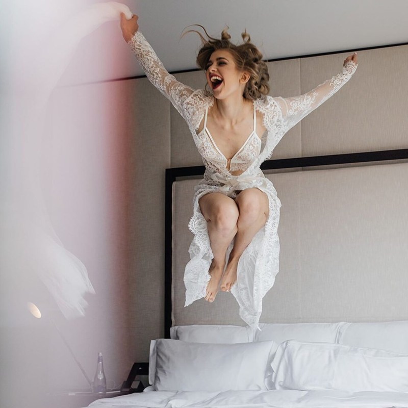 A lot of menstrual blood