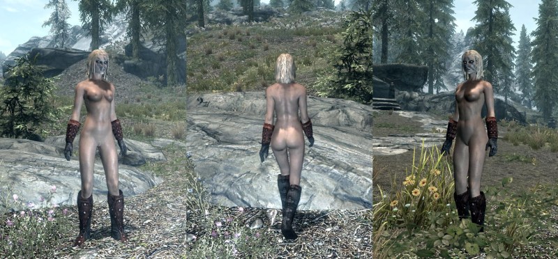 Skyrim of the body of the body unp vagina