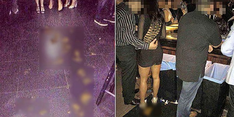 Drunk girls without panties