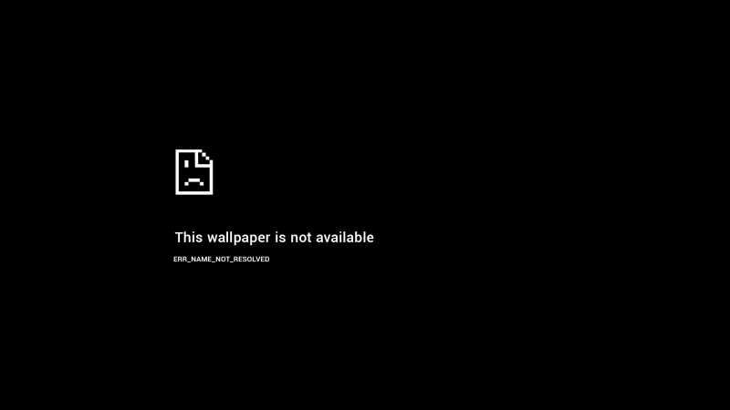 Black background error