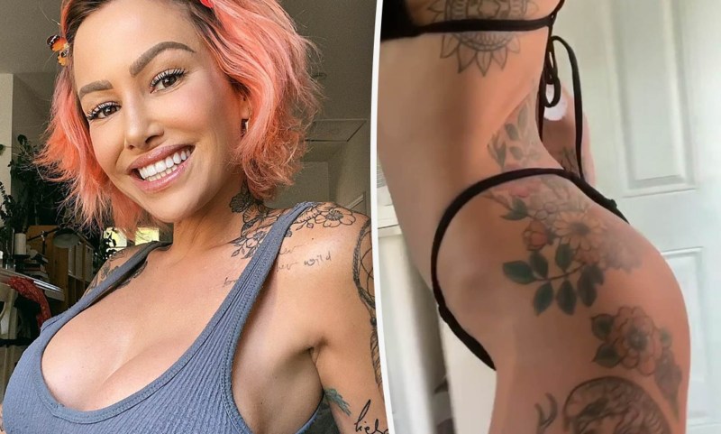 Tina Louise Tattoo model