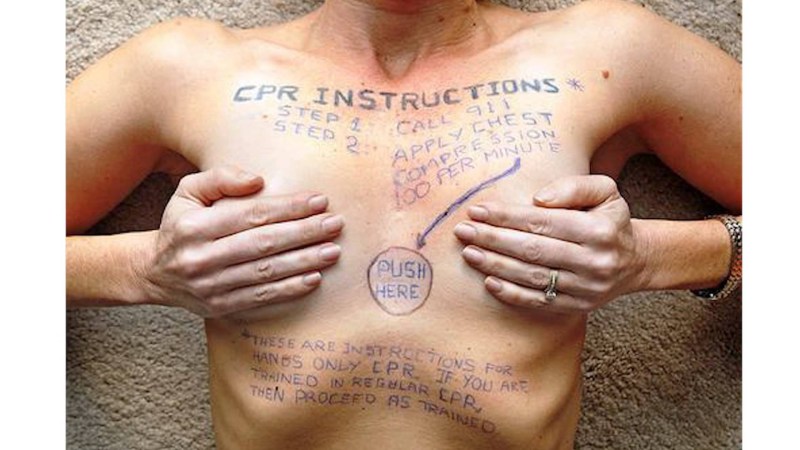 Tattoos. A girl from a peak