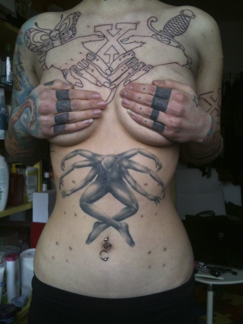 Beautiful Asian tattoo