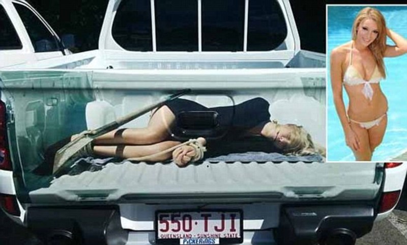 Related women in the trunk