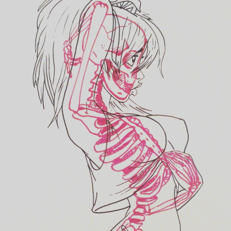 Anatomy of the female body Zbrush