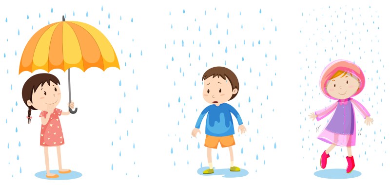 Two under one umbrella