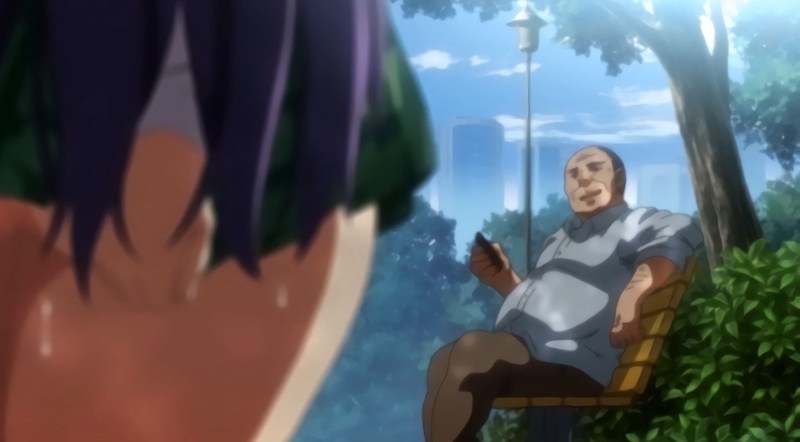 Girls with an iron press